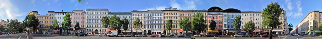 Berlin Bergmannstrasse Straßenansicht Straßenbild Fassade