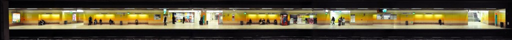 Panorama Frankfurt U-Bahn